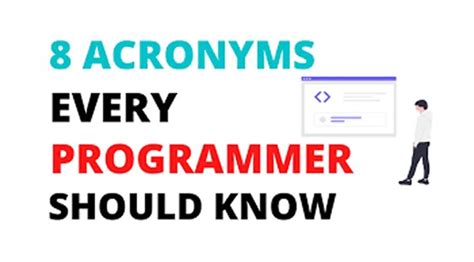 computer programming acronyms.